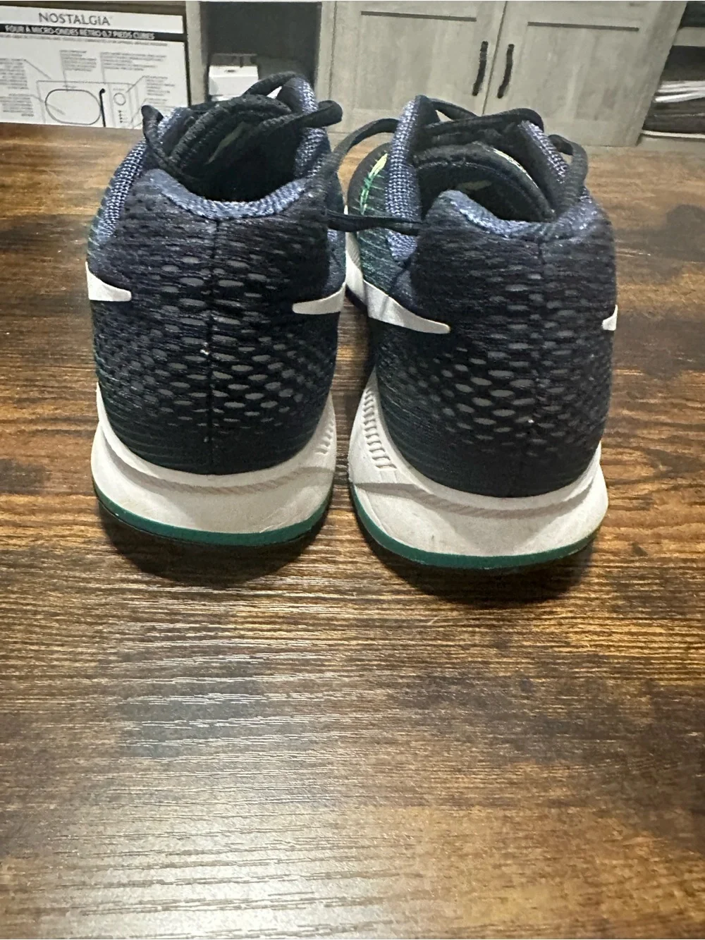 Nike Zoom Pegasus Men's Running Shoes - Black & Green